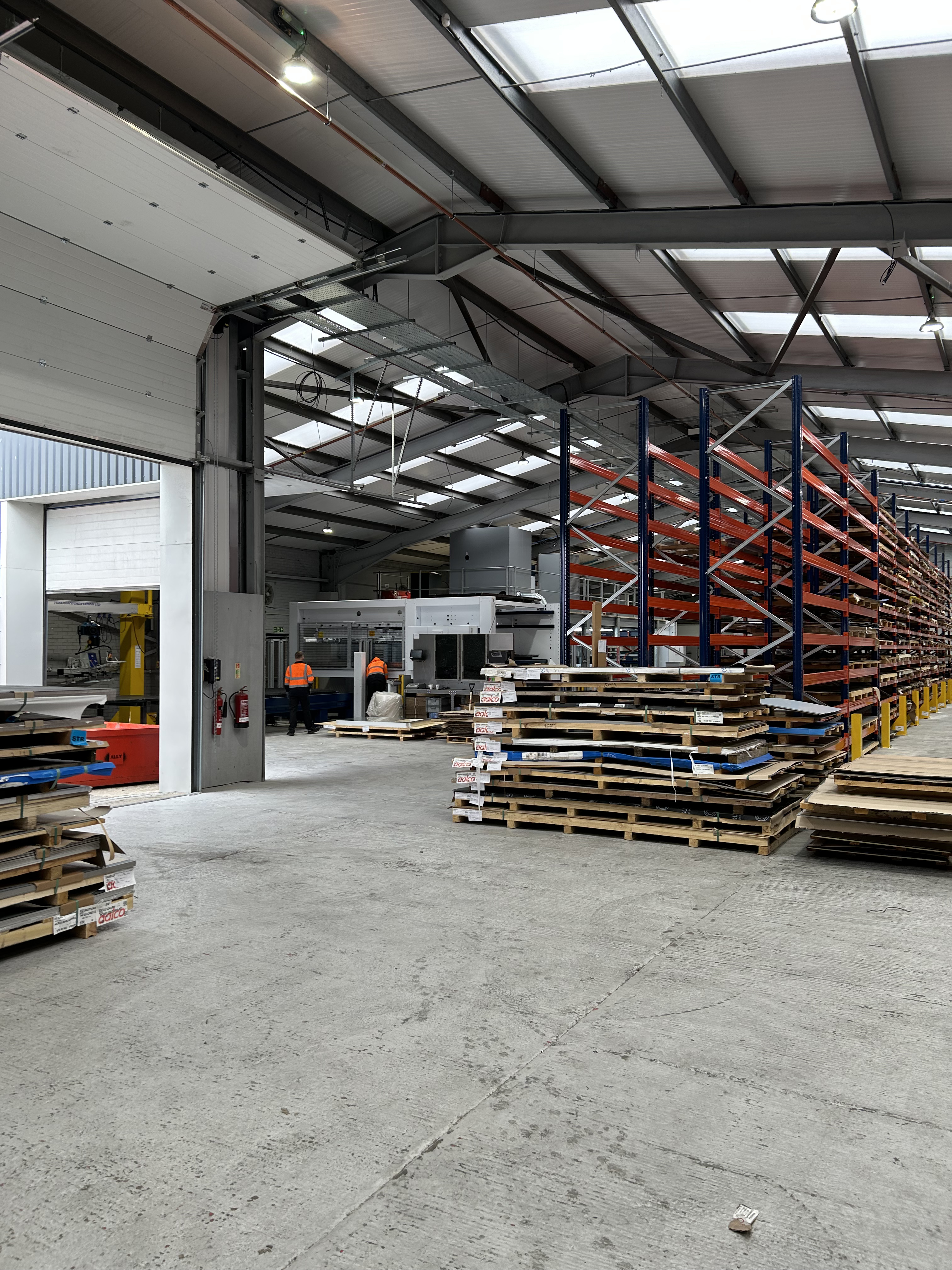 Production floor at Crittal Drive